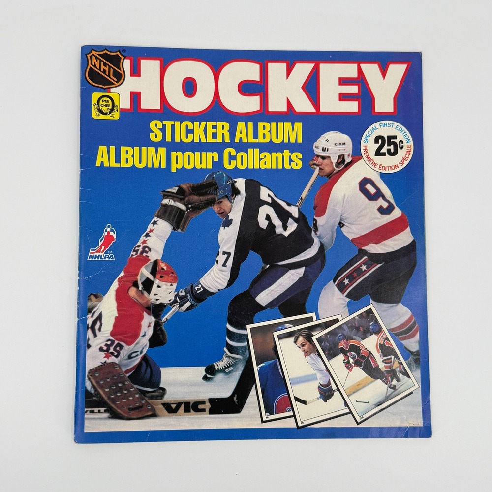 O-Pee-Chee 1981-82 NHL Hockey Sticker Album 82% Complete Wayne Gretzky Vintage